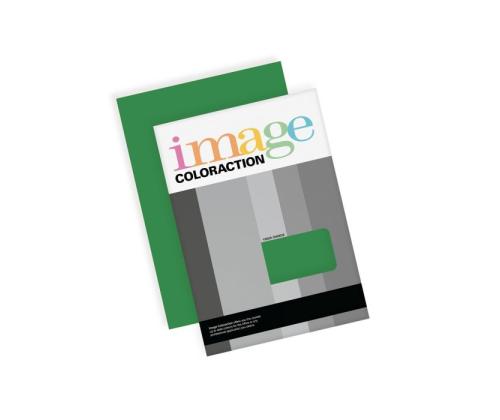 Värillinen paperi A4 80g IMAGE Väritys nro 63 tummanvihreä 50 arkkia