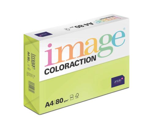 Värviline paber A4 80g IMAGE Coloraction nr.66 neoonroheline (Rio) 500 lehte
