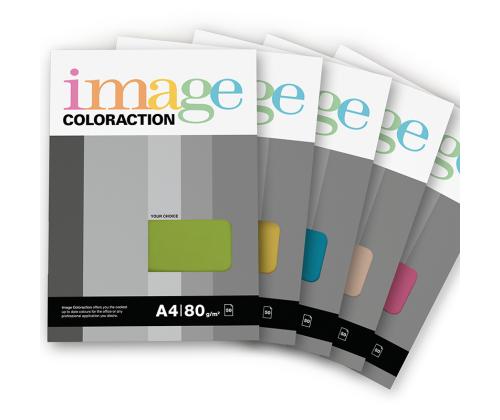 Värillinen paperi A4 80g IMAGE Väritys nro 93 harmaa 50 arkkia