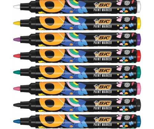 Värikynät BIC Intensity Pain 1,5-2,3 mm 8 värin sarja