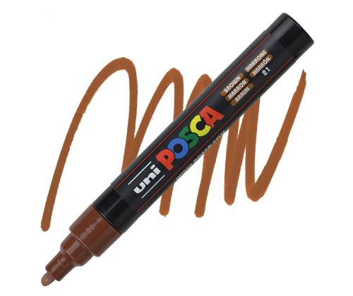 Väritussi UNI Posca PC5M ruskea 1.8-2.5 mm