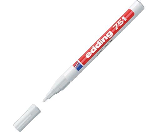 Pysyvä tussi EDDING 751 1-2mm valkoinen
