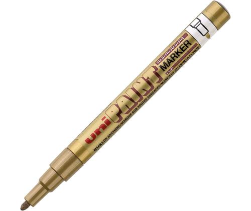 Pysyvä tussi UNI Paint PX21 0,8-1,2mm kultainen