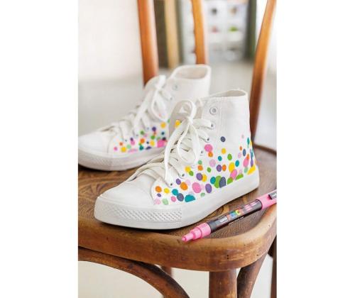 Väritussi UNI Posca PC-3M 0,9-1,3 mm valkoinen