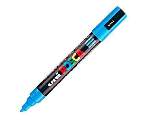 Väritussi UNI Posca PC5M 1,8-2,5mm vaaleansininen