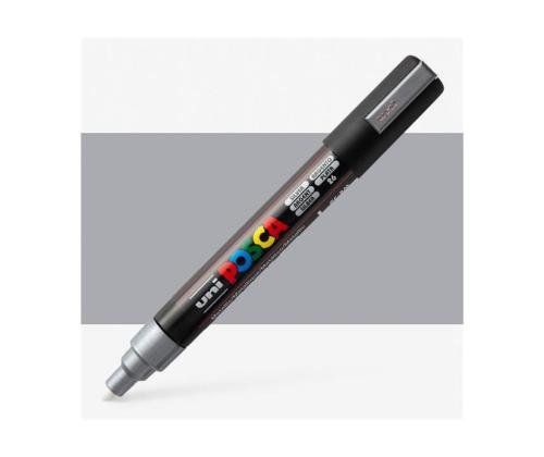 Värimerkki UNI Posca PC5M 1,8-2,5mm hopea