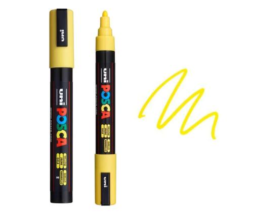 Väritussi UNI Posca PC5M 1,8-2,5mm keltainen