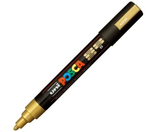 Väritussi UNI Posca PC5M 1,8-2,5mm kultainen