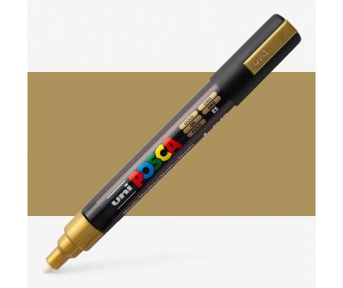 Väritussi UNI Posca PC5M 1,8-2,5mm kultainen