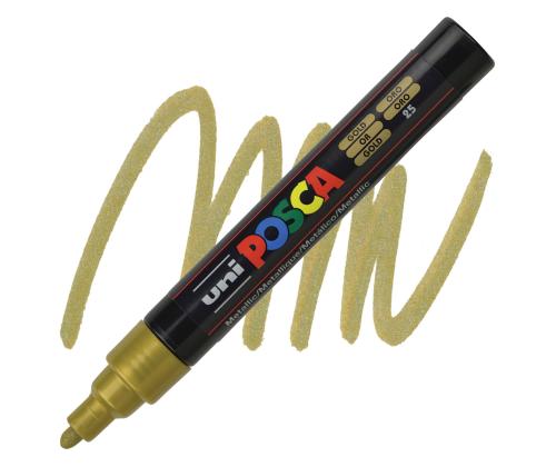 Väritussi UNI Posca PC5M 1,8-2,5mm kultainen