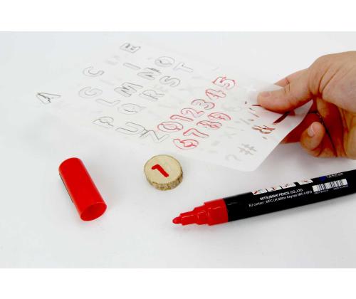 Värimerkki UNI Posca PC5M 1,8-2,5mm punainen