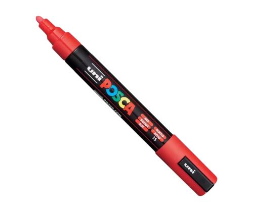 Värimerkki UNI Posca PC5M 1,8-2,5mm punainen