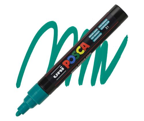 Värimerkki UNI Posca PC5M 1,8-2,5 mm smaragdinvihreä