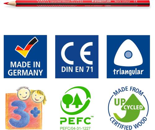 Värikynät STAEDTLER Noris Color 187 12 väriä