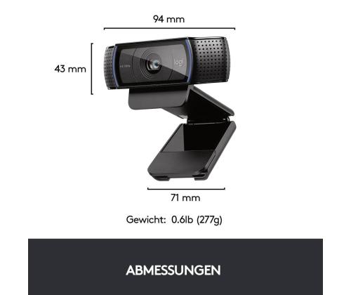 Webbikamera Logitech HD C920