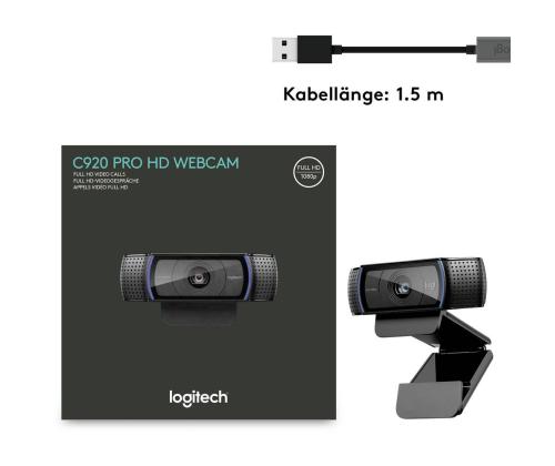 Webbikamera Logitech HD C920