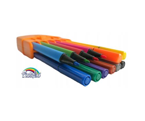 Huopakynät FIORELLO kolmipuoliset 12 väriä
