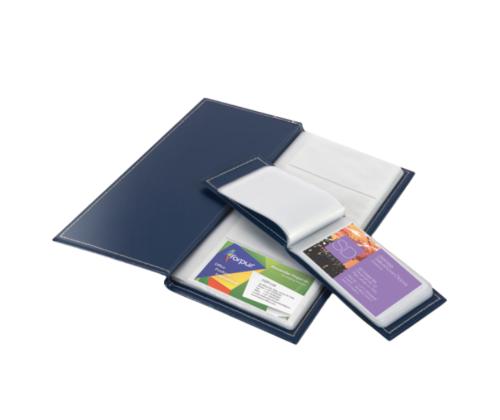 Käyntikorttiteline/kannet 112 kortille FO musta