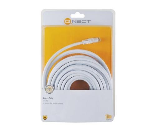 Verkkokaapeli suojaamaton 10m valkoinen