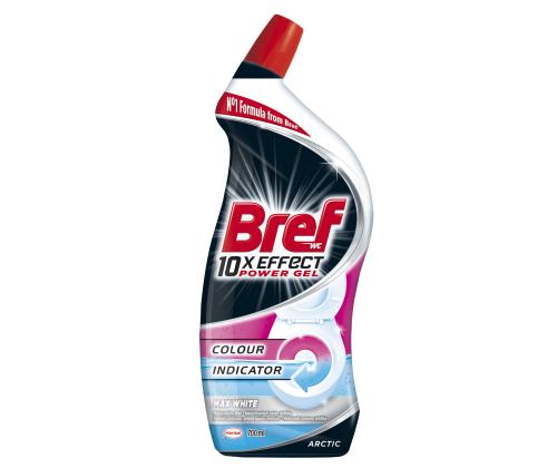 WC-puhdistusaine BREF 10x Effect Max White 700ml