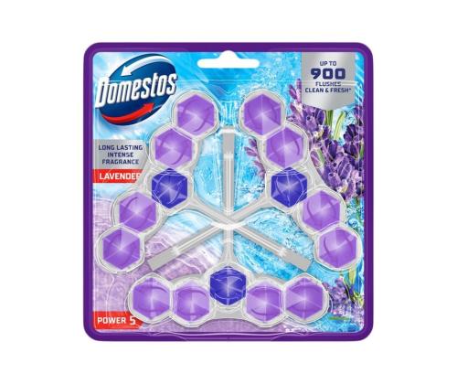 DOMESTOS Power5 Lavender -tuoksuaine, triopakkaus, 150 g