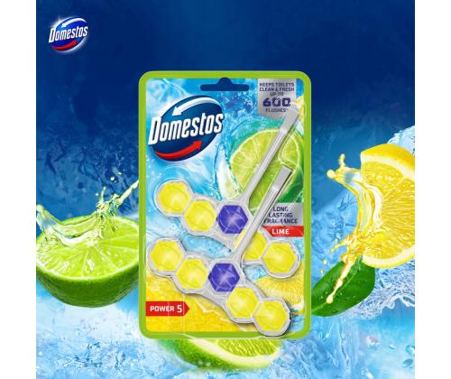 WC-raikaste DOMESTOS Power 5 Lime 100g