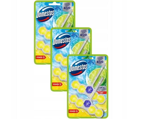 WC-raikaste DOMESTOS Power 5 Lime 100g