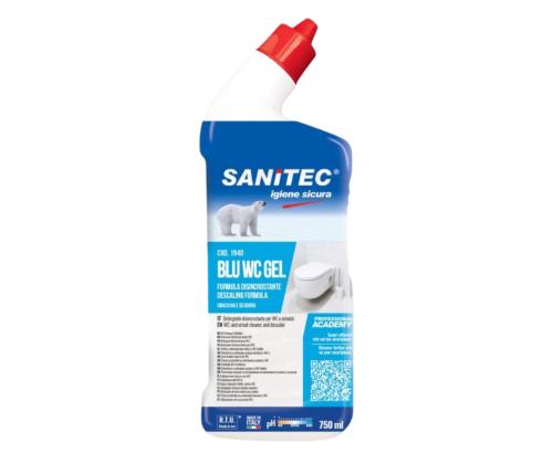 WC-puhdistusaine SANITEC Blue geeli 750ml (antibakteerinen)