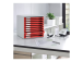 Laatikosto 285x290x355 LEITZ 10-laatikkoa A4 punainen