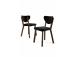 Tuoliryhmä Arfe - Musta, ruskea