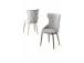 Tuoliryhmä Alpa - Harmaa, Kromi