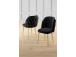 Huonekalusarja Akselituolit - Musta, Kultainen