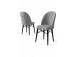 Tuoliryhmä Ritim - Harmaa, Musta