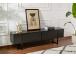 TV laud Serenity - Wood Black, Musta