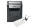 Rexel Momentum X415 paperisilppuri Ristisilppuava 4x40mm, P4, harmaa/musta