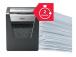 Rexel Momentum X415 paperisilppuri Ristisilppuava 4x40mm, P4, harmaa/musta