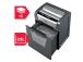 Rexel Momentum X415 paperisilppuri Ristisilppuava 4x40mm, P4, harmaa/musta
