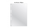 AD Class PUNCHED POCKET Cristal Clear A4 60 mikr., pussi 100 kpl