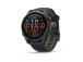 Garmin Fenix 8 älykello 43 mm AMOLED Sapphire,Hiiliharmaa Ti.,Musta/Pebble harmaa silikoniranneke