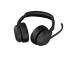 Jabra Evolve2 55 UC Stereo Link390c langattomat kuulokkeet, Bluetooth, USB-C, musta