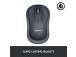 Logitech M185 langaton hiiri, RF Wireless, 1000 DPI, musta/harmaa