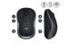 Logitech M185 langaton hiiri, RF Wireless, 1000 DPI, musta/harmaa