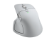 Logitech MX Master 4 langaton hiiri RF langaton + Bluetooth, 8000 DPI, vaaleanharmaa