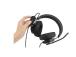 Kensington H2000 langalliset kuulokkeet USB-C, musta