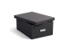 Säilytyslaatikko kannella KATIA collapsible box, BLACK
