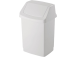 Roskakori 50L liikkuvalla kannella, valkoinen