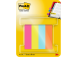 Muovinen kirjanmerkki 15x50mm POST-IT 4 väriä x 50 arkkia PEFC
