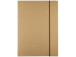 Kulmalukkokansio A4 kiiltopahvi vaaleanruskea
