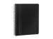 Kansi spiraalisidonnalla A5+ lineaarinen BANTEX Strong-Line 80 arkkia musta