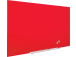 Lasitaulu 1260x710mm magneettinen punainen NOBO